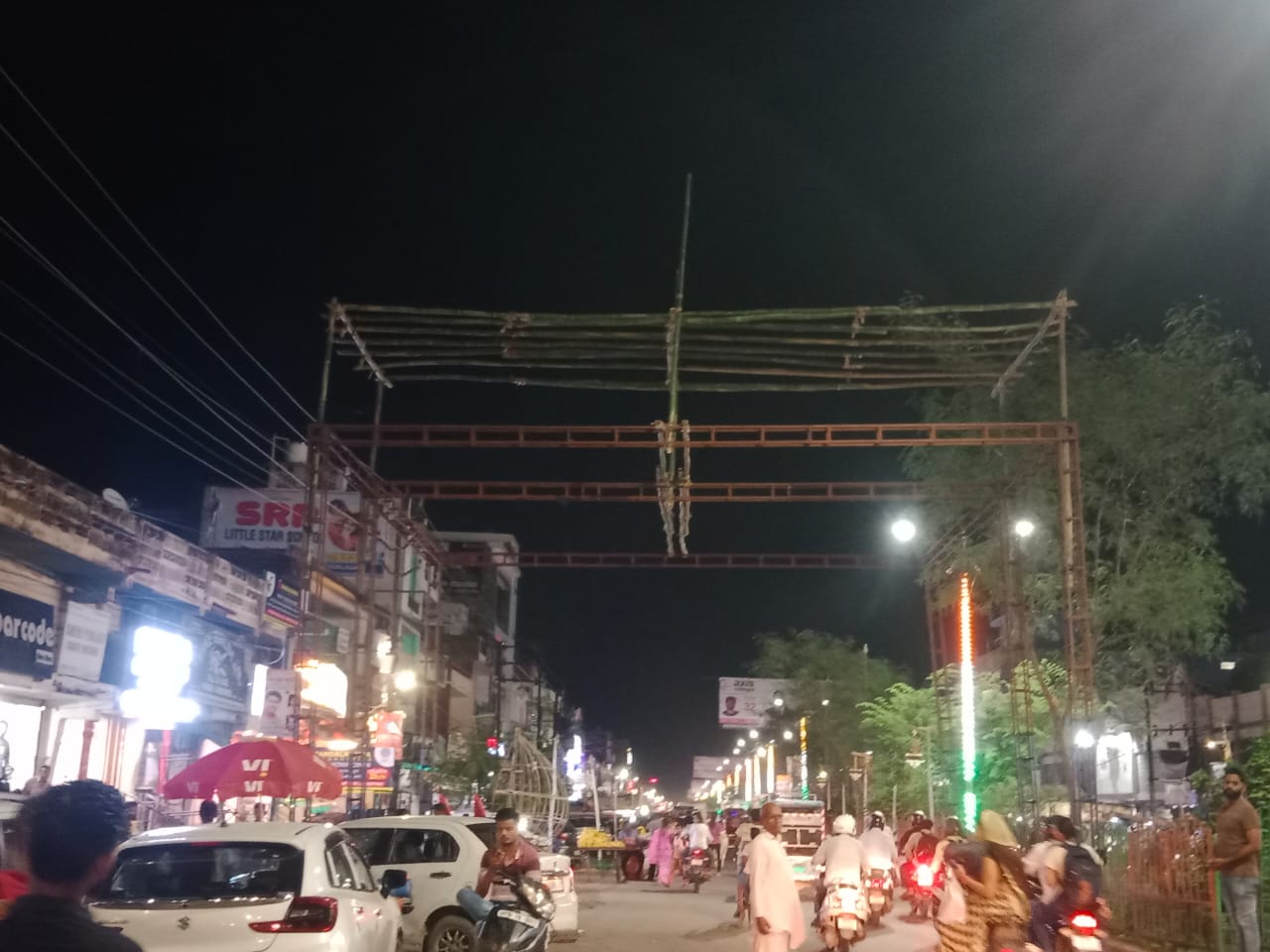 ईद मिलादुन्नबी जश्ने चिरागा रोशनी से सरा बोर हुआ नगर जश्ने चिरागा आज